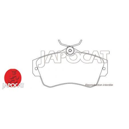 PLAQUETTES AV PT CRUISER GREEN