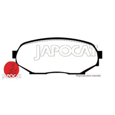 PLAQUETTES AV MX5 YELLOW