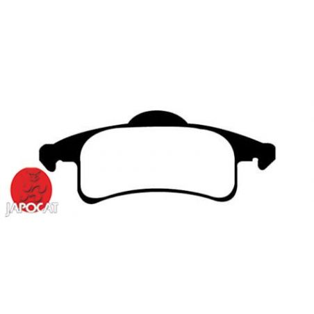 PLAQUETTES AR JEEP YELLOW