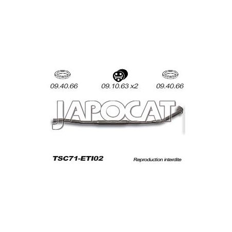 TUBE INTERMEDIAIRE RAV4 -00 5P