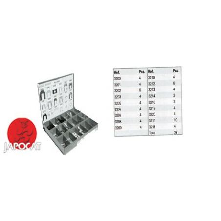 COFFRET 38 AGRAFES FLEXIBLE FREIN