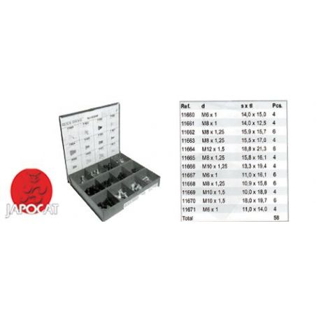 COFFRET 58 VIS DISQUE DE FREIN