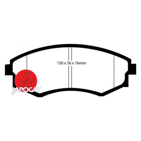 PLAQUETTES AV REXTON >06 137mm