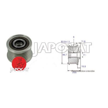 POULIE DEBRAY D'ALTER ML270CDI