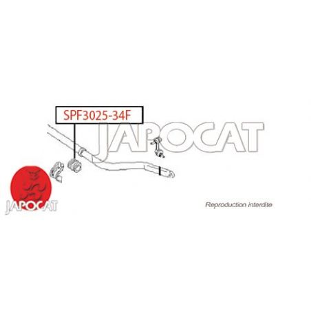 SILENTBLOC BARRE STAB AV D40 +34 SILENTBLOC BARRE STAB AV D40 +34