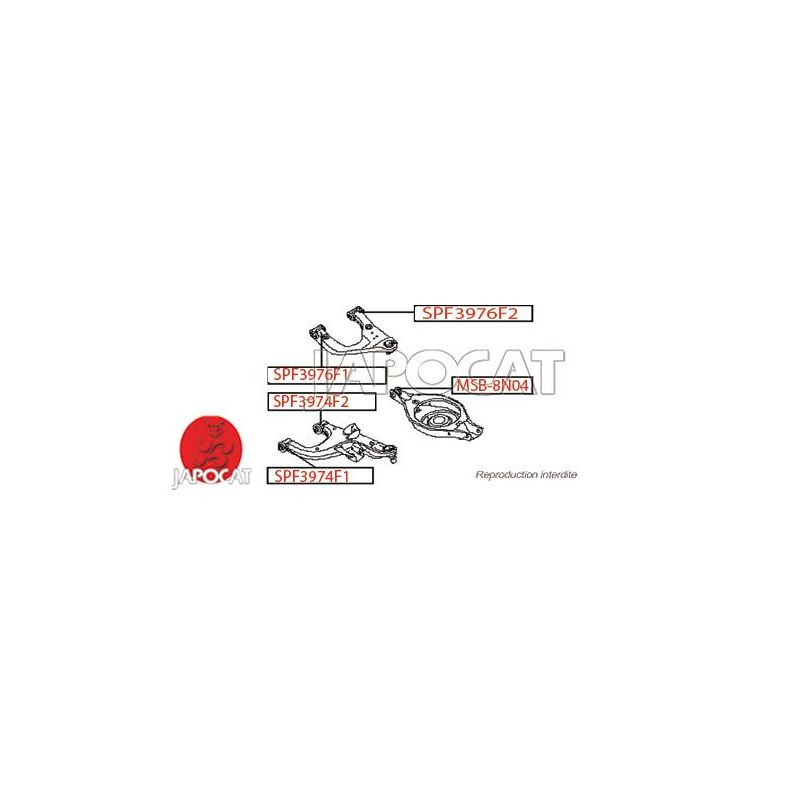 SILENTBLOC AV TRIANGLE INF PATHFIND