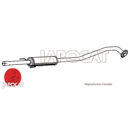 SILENCIEUX CENTRAL AVENSIS