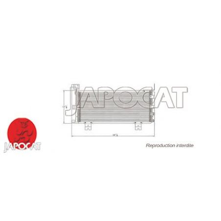 CONDENSEUR LEXUS GS 450H