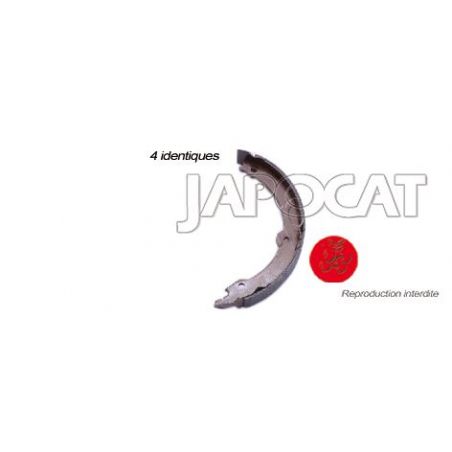 MACHOIRES de FREIN à MAIN (jeu de 4)