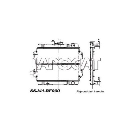 RADIATEUR de Refroidissement