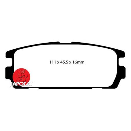 PLAQUETTES de FREIN Arrière