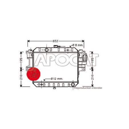 RADIATEUR de Refroidissement