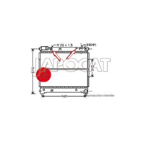 RADIATEUR de Refroidissement
