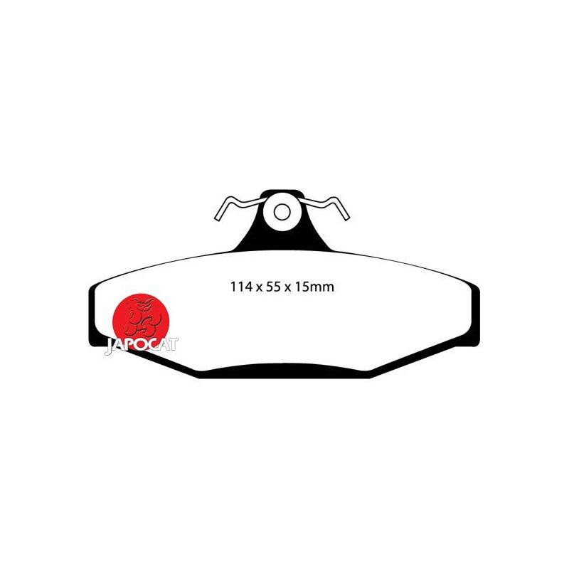 PLAQUETTES de FREIN Arrière