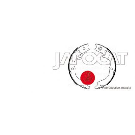 MACHOIRES de FREIN à MAIN (jeu de 4)