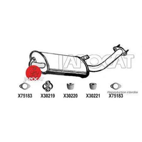 SILENCIEUX CENTRAL Y60 >10/91 2P