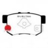 PLAQUETTES de FREIN Arrière EBC Ultimax