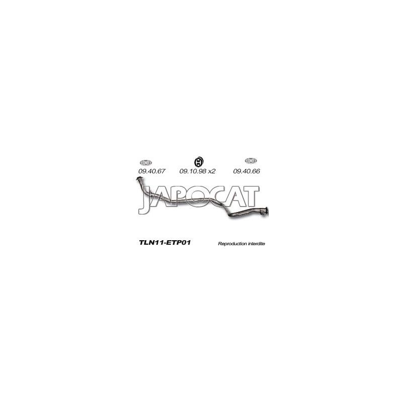 TUBE PRIMAIRE LN110 RIGIDE