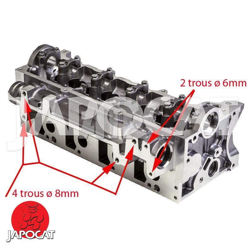 CYLINDER HEAD (Naked) (AMC, Made in Europe)