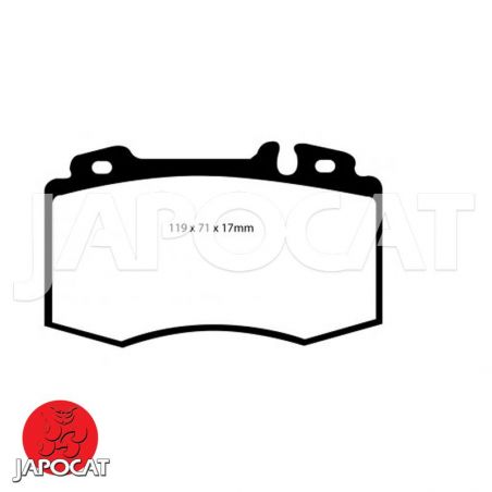 BRAKE PADS Set (Front) (EBC Redstuff)