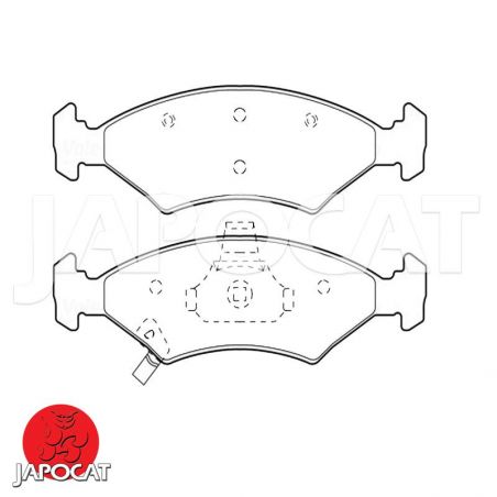 PLAQUETTES de FREIN Avant