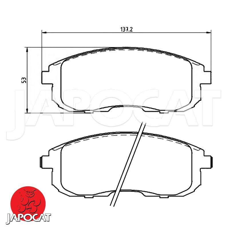 BRAKE PADS Set (Front)