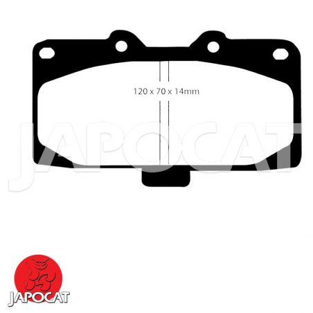 PLAQUETTES de FREIN Avant EBC Orangestuff