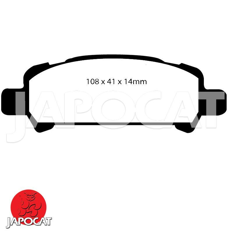 PLAQUETTES de FREIN Avant EBC Orangestuff