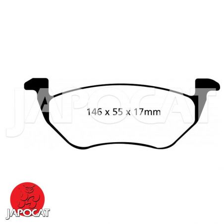 PLAQUETTES de FREIN Arrière EBC Ultimax