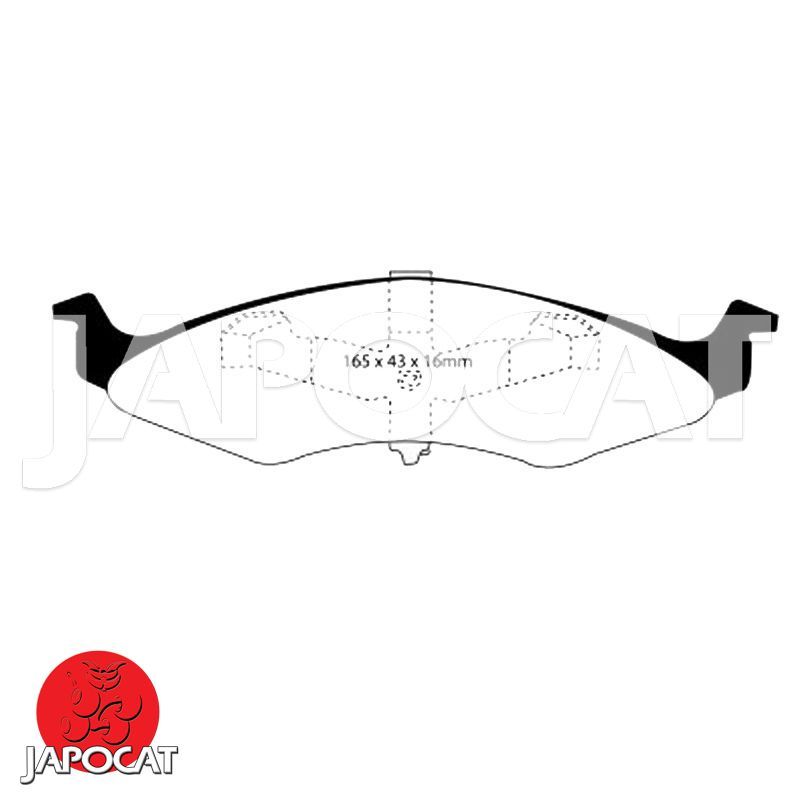 PLAQUETTES de FREIN Avant EBC Ultimax