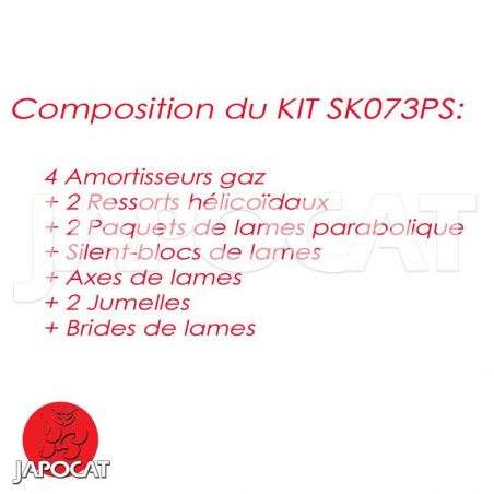 KIT SUSPENSION Complet Terrain Tamer