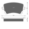 PLAQUETTES de FREIN Arrière