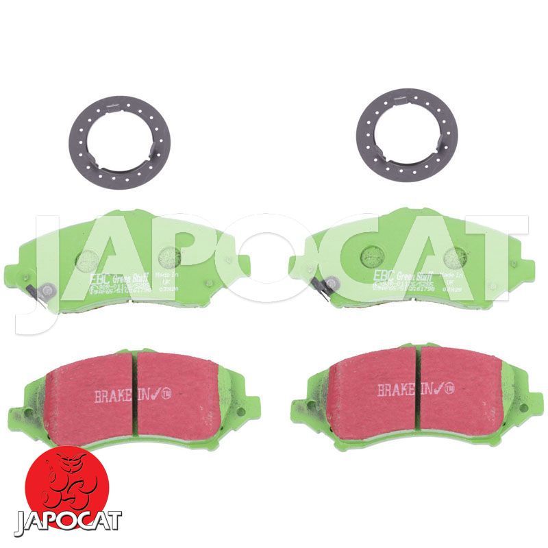 PLAQUETTES de FREIN Avant EBC Greenstuff