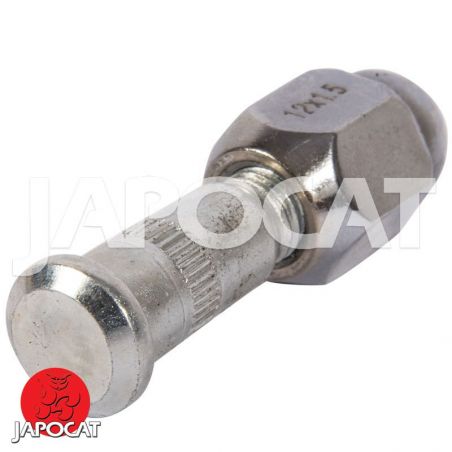 WHEEL STUD + NUT (Chrome)