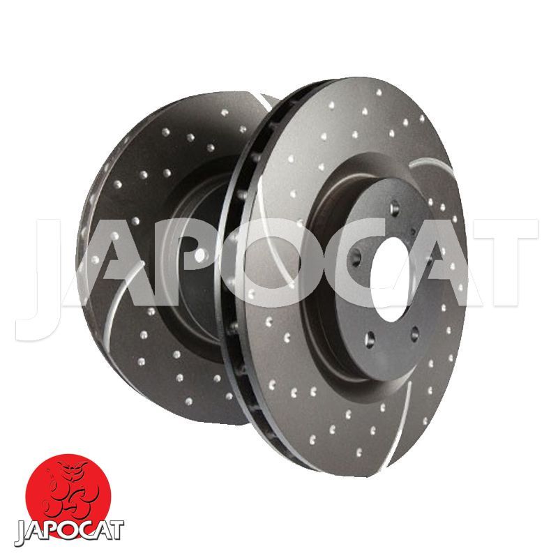 BRAKE DISC (Front, Pair, Dimpled & Slotted) (RDA)