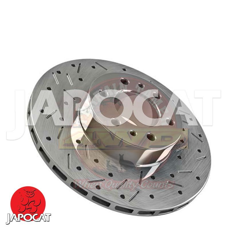 DISQUE de FREIN Avant Rainuré/Percé TT (L'unité)