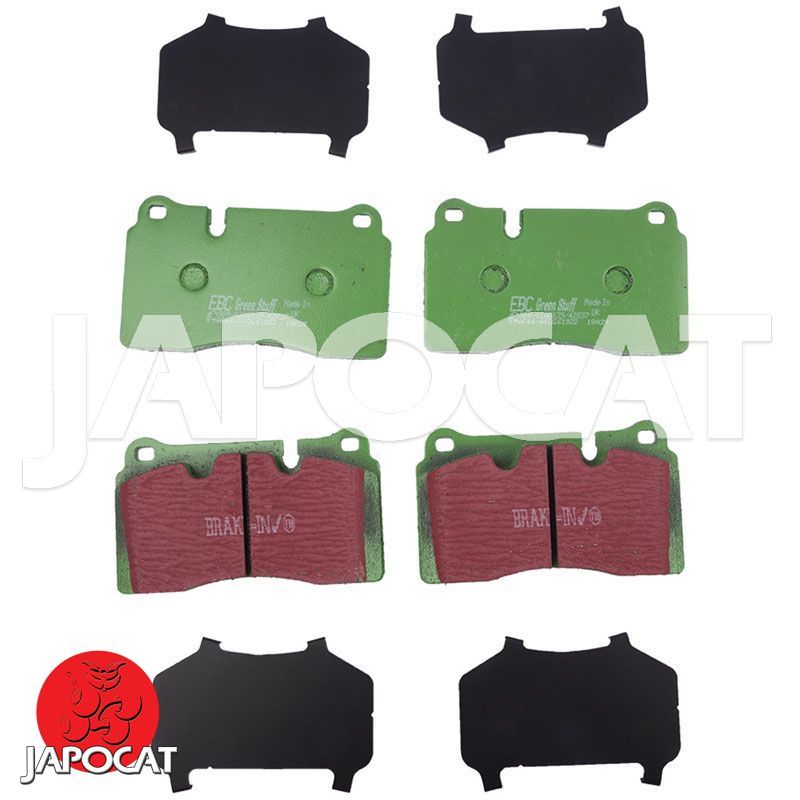 PLAQUETTES de FREIN Avant EBC Greenstuff