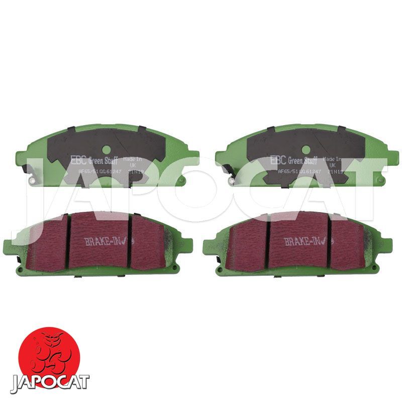 BRAKE PADS Set (Front) (EBC Greenstuff)