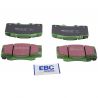 PLAQUETTES de FREIN Avant EBC Greenstuff