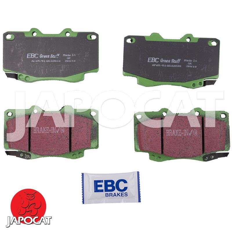 PLAQUETTES de FREIN Avant EBC Greenstuff