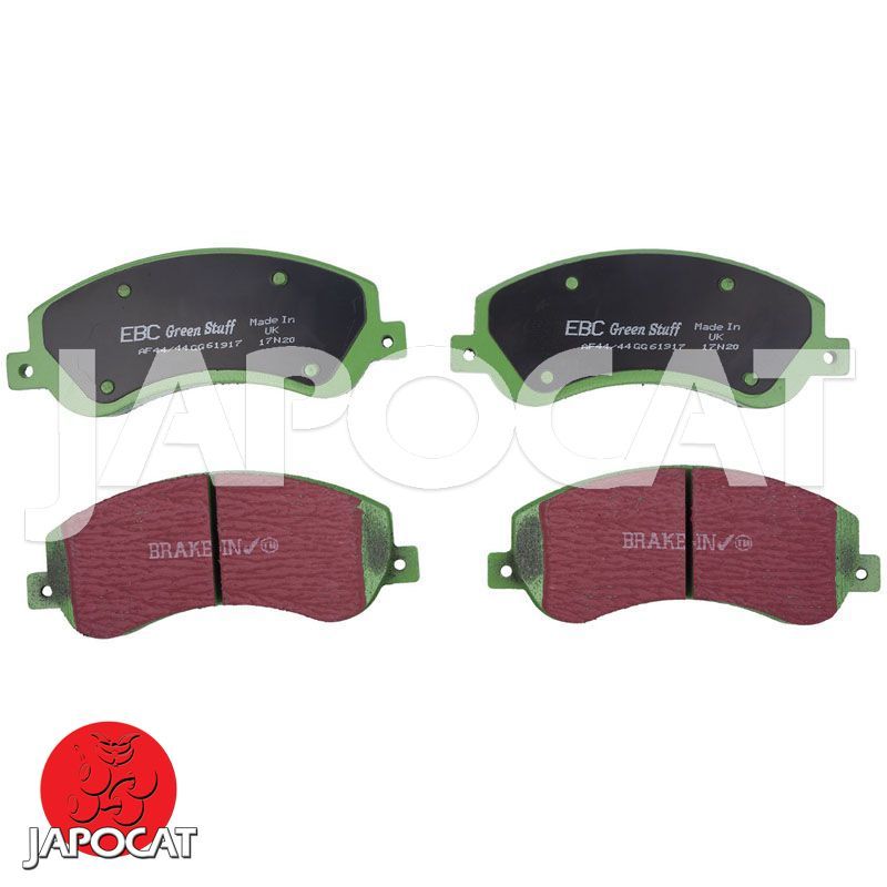 PLAQUETTES de FREIN Avant EBC Greenstuff