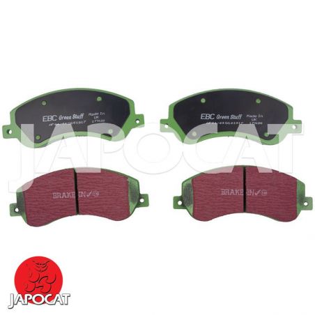 PLAQUETTES de FREIN Avant EBC Greenstuff