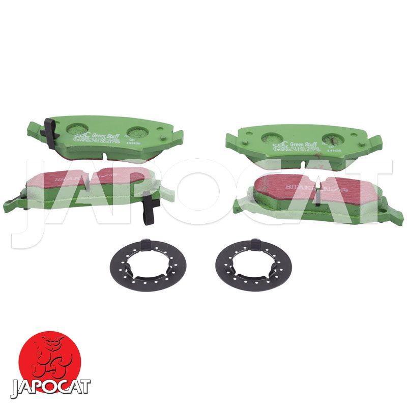 BRAKE PADS Set (Rear) (EBC Greenstuff)