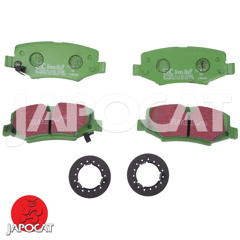 BRAKE PADS Set (Rear) (EBC Greenstuff)
