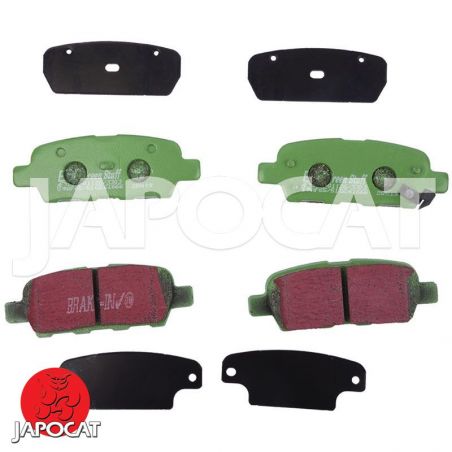 BRAKE PADS Set (Rear) (EBC Greenstuff)