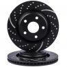 BRAKE DISC (Front, Pair, Dimpled & Slotted) (RDA)