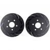 BRAKE DISC (Rear, Pair, Dimpled & Slotted) (RDA)