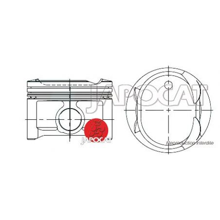 KIT PISTONS 1AZFE +0.50