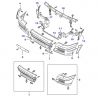 Pare-chocs - traverse / support [Origine Constructeur]