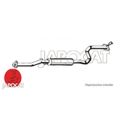 SILENCIEUX CENTRAL CIVIC EH9/EJ1